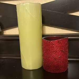Candles: Battery operated 4in-8in EUC